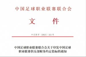 重罰！中足聯(lián)官方：俱樂部與球員簽陰陽合同一經(jīng)查出，將處以降級
