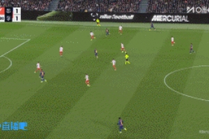 反超比分！奧爾莫半轉(zhuǎn)身破門后傷退，巴薩2-1領(lǐng)先馬競