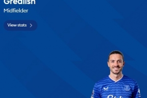 打進(jìn)制勝球！格拉利什當(dāng)選埃弗頓1-0伯恩茅斯一役全場(chǎng)最佳