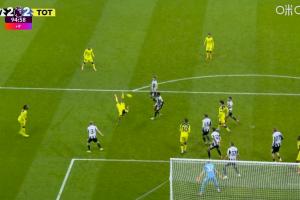 補(bǔ)時(shí)倒勾絕平！羅梅羅第94分鐘破門(mén)，熱刺扳平比分