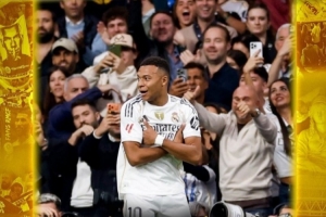 2射1傳！姆巴佩當(dāng)選皇馬3-0畢爾巴鄂競(jìng)技一役全場(chǎng)最佳