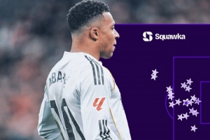 姆巴佩各項賽事打進25球是本賽季五大聯(lián)賽首人，僅耗時20場