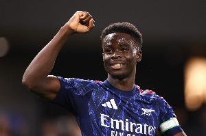 103球！薩卡英超進球+助攻追平阿森納名宿皮雷