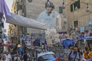 羅體：那不勒斯的馬拉多納壁畫游覽區(qū)可能再次關(guān)閉