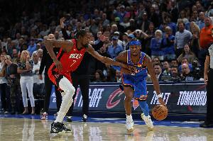 若想破詹姆斯紀(jì)錄 現(xiàn)紀(jì)錄前二KD和SGA分別還要滿勤打12年和13年