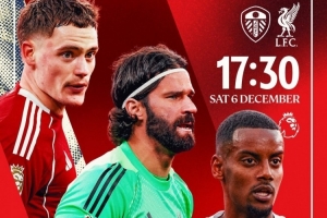 利物浦發(fā)布對陣?yán)澛?lián)海報(bào)：維爾茨、阿利松、伊薩克出鏡