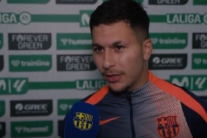 1傳1射！巴德吉談巴薩處子球：這感覺難以形容，我非常開心