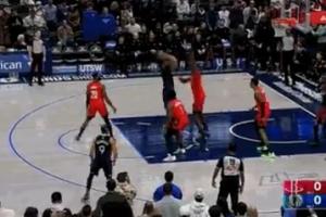 背靠背延續(xù)昨日狀態(tài)？濃眉開場翻身跳投直接三不沾 昨天9中1得2分