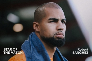 5次撲救+零封！羅伯特·桑切斯當(dāng)選本輪切爾西隊(duì)內(nèi)最佳球員