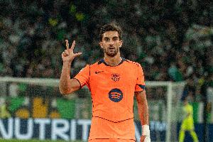 費蘭：一直都知道自己能在巴薩擔任首發(fā)，我將追尋更多進球