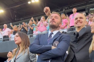 貝克漢姆球員時代2次贏得美職聯(lián)冠軍，作為老板首次奪冠