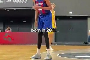 美媒：這是字母哥和文班亞馬的結(jié)合體，身體條件真的很像！