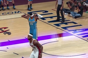 2K模擬掘金時期的安東尼！年輕的甜瓜什么水平？