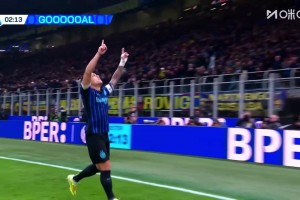 國米夢幻開局！勞塔羅抽射死角破門！巴斯托尼斷球送助攻！