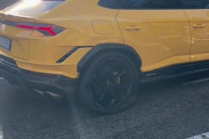 總爆胎我不買了??！多納魯馬駕駛蘭博基尼訓(xùn)練途中遭遇車爆胎