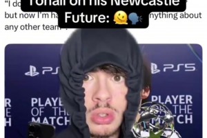 句句不離！紐卡tv：托納利去更大的俱樂部也會(huì)祝福，不像某人就行