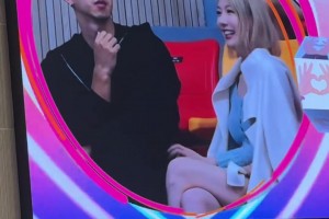 兩人在一起了？曹巖與網(wǎng)紅大鵝去看全運(yùn)會， 被KissCam拍到??