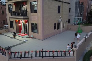 徐杰在這種庭院打球過？籃球愛好者的夢！獨(dú)棟樓+小遠(yuǎn)+籃球場