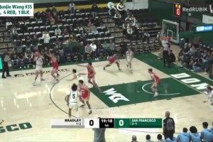 中國球員德比！王俊杰表現(xiàn)持續(xù)半場，于泓凱送出1助攻集錦！