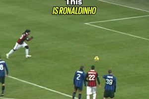 大羅創(chuàng)意總監(jiān)！來看國米歐冠歷史上最秀的一腳任意球??