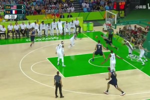 超級投籃機器！奧運名場面：克萊無解三分轟死法國男籃！