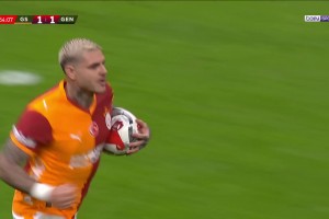 敏銳的門前嗅覺！伊卡爾迪門前包抄勁射破門！