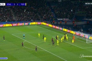 熱刺后防盯人不緊！帕喬亂戰(zhàn)中破門，巴黎4-2領(lǐng)先熱刺！