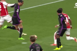 薩卡破門特羅薩德扳平！23-24賽季阿森納主場2-2戰(zhàn)平拜仁！