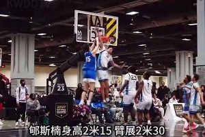 機(jī)動性強(qiáng)的潛力內(nèi)線防守核心！郇斯楠為何獲得眾多大學(xué)的青睞？