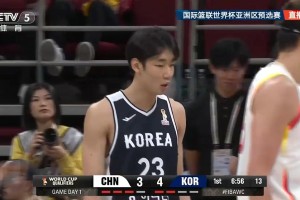 朱俊龍籃下偷襲但空籃不進(jìn)?。》幢豁n國快下李賢重閃電飚三分