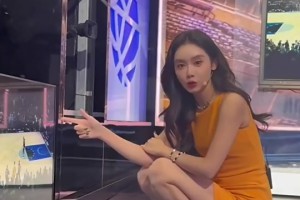 說少了！美娜此前蹲地上看里夫斯絕殺：咋整？三千萬留不住了啊！