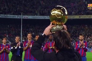 傳奇開端！16年前的今天，梅西贏得職業(yè)生涯中的首座金球獎