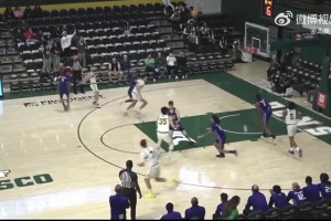 男籃想你了！舊金山大學(xué)2分惜敗 王俊杰貢獻(xiàn)8分2助1板