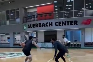 塔圖姆最近這訓(xùn)練狀態(tài)，看起來離復(fù)出不遠(yuǎn)了哦！