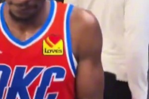 內心強大?。∏蛎再N臉開大：再多點假摔和罰球！SGA仍微笑簽名