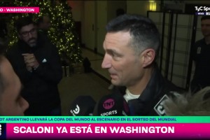 斯卡洛尼談到帶著世界杯獎(jiǎng)杯參加抽簽：能夠再次參加抽簽真是太好