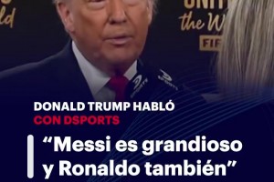 特朗普：梅西很棒，C羅也很棒，我見過C羅，歡迎他來到白宮~