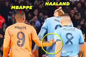 世界杯的焦點(diǎn)之戰(zhàn)！名場(chǎng)面：姆巴佩和哈蘭德惺惺相惜的時(shí)刻！