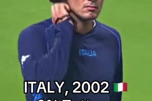 帥出天際！02世界杯意大利國家隊堪稱男模天團(tuán)??