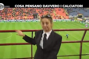 社交恐怖分子！名場面：02年美女主持人賽后采訪國米球員！