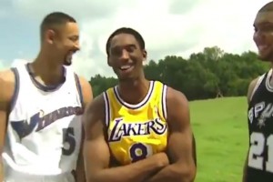 28年前廣告：霍二叔說不好臺詞 科比已有大將風范 鄧肯還菜鳥