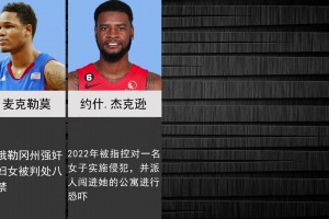 涉及性侵丑聞的NBA球員案例盤點 海耶斯和巴克利都有被報道過