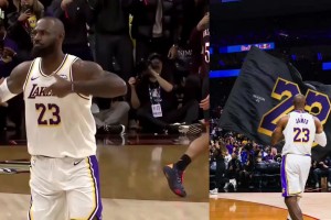 徐靜雨激情解說：詹姆斯依舊傳奇發(fā)揮，連對手球員都致以敬意！